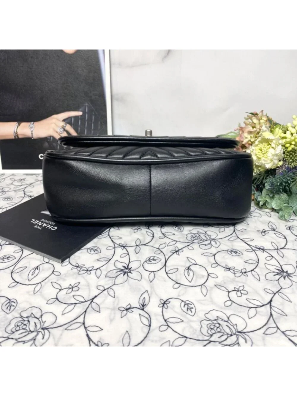 Chanel 2-Way Chevron Chain Shoulder Bag